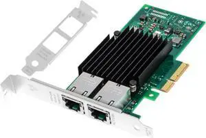 10gb PCIE x4/x8/x16 Ethernet Network Adapter for X550T2 Copper Dual RJ45 Port LAN Card NIC 10GBase-T X550AT Server 10gb PCIE x4/x8/x16 Ethernet Network Adapter for X550T2 Copper Dual RJ45 Port LAN Card NIC 10GBase-T X550AT Server