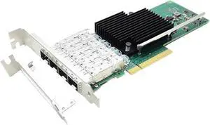 10Gb PCI-E Network Card X710DA4 Quad SFP+ LC Port Ethernet LAN Adapter Server X710-DA4, PCIE x8,x16 for Windows Server 10Gb PCI-E Network Card X710DA4 Quad SFP+ LC Port Ethernet LAN Adapter Server X710-DA4, PCIE x8,x16 for Windows Server