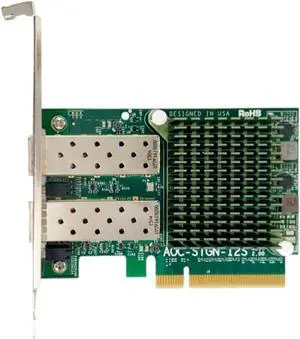 Aoc-Stgn-I2S Network Interface Controller Ultra Micro Dual Port Sfp+ 10Gbe Ethernet Adapter X520-Da2 Rev2.0(Long Bracket) Aoc-Stgn-I2S Network Interface Controller Ultra Micro Dual Port Sfp+ 10Gbe Ethernet Adapter X520-Da2 Rev2.0(Long Bracket)