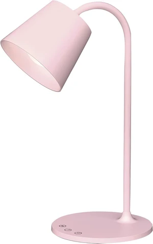 Realspace Kessly LED Desk Lamp With USB Port, 17"H, Pink Realspace Kessly LED Desk Lamp With USB Port, 17"H, Pink