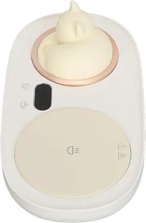 Cute Cat Electric Mug Warmer with 3 Temperature Settings, Keeps Coffee Tea Milk Warm for Long, Auto Shut Off (White) Cute Cat Electric Mug Warmer with 3 Temperature Settings, Keeps Coffee Tea Milk Warm for Long, Auto Shut Off (White)