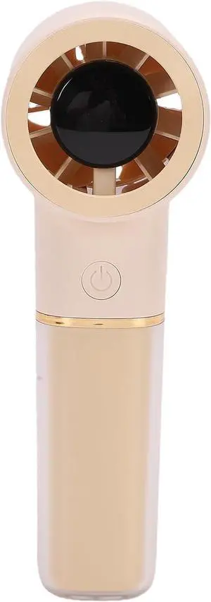 Keenso Handheld Fan, ABS USB Rechargeable Portable Fan with 4500mAh Battery, 6 Speeds Digital Display Timer, Battery Operated Desk for Outdoor Indoor Travel Office Keenso Handheld Fan, ABS USB Rechargeable Portable Fan with 4500mAh Battery, 6 Speeds Digital Display Timer, Battery Operated Desk for Outdoor Indoor Travel Office