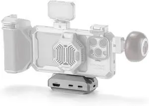 Tilta Khronos Quick Release USB-C Hub (Titanium White) - HDMI Ports | Audio Monitoring | Secure Arca Mount | Versatile High-Speed Performance for SSD Drive Tilta Khronos Quick Release USB-C Hub (Titanium White) - HDMI Ports | Audio Monitoring | Secure Arca Mount | Versatile High-Speed Performance for SSD Drive