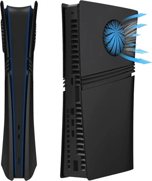 Shockproof Faceplates for PS5 Pro Digital Edition - Hard ABS Matte Replacement Cover Plates with Cooling Vents, Dustproof & Anti-Scratch Snap-On Panels (for PlayStation 5 Pro Digital Console) Shockproof Faceplates for PS5 Pro Digital Edition - Hard ABS Matte Replacement Cover Plates with Cooling Vents, Dustproof & Anti-Scratch Snap-On Panels (for PlayStation 5 Pro Digital Console)