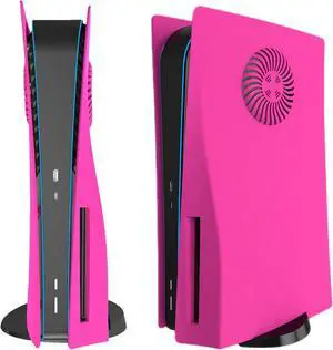 Replacement Faceplate Cover with Cooling Vent for PS5 Disc Edition Panels Case Cover Shell Skin Fit for PlayStation 5 Console (CD-ROM) Accessories - ABS, Shockproof, Dustproof and Anti-Scratch Plates Replacement Faceplate Cover with Cooling Vent for PS5 Disc Edition Panels Case Cover Shell Skin Fit for PlayStation 5 Console (CD-ROM) Accessories - ABS, Shockproof, Dustproof and Anti-Scratch Plates