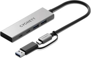 Unite 4-in-1 USB-C to USB-C & USB-A Hub Unite 4-in-1 USB-C to USB-C & USB-A Hub