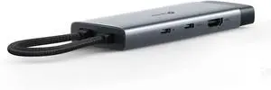 TP-Link UH7020C, 4K 60Hz HDMI, Gigabit RJ45 Port, 100W Fast Charging, SD and MicroSD Card Slot, 5Gbps Data Transfer Speed, 7-in-1 USB-C Hub TP-Link UH7020C, 4K 60Hz HDMI, Gigabit RJ45 Port, 100W Fast Charging, SD and MicroSD Card Slot, 5Gbps Data Transfer Speed, 7-in-1 USB-C Hub