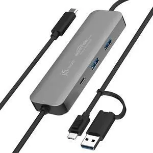 j5 create Wormhole Switch USB Type-C to Type-C & A USB Display Sharing Hub PC Link Hub for Windows j5 create Wormhole Switch USB Type-C to Type-C & A USB Display Sharing Hub PC Link Hub for Windows