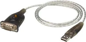 ATEN UC232A1 (1m) USB to RS-232 Adaptor Cable UK | #1 KVM Market Leader,Black ATEN UC232A1 (1m) USB to RS-232 Adaptor Cable UK | #1 KVM Market Leader,Black