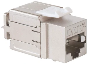 ICC CAT6A Keystone Jack in FTP - Shielded Modular Jacks for HD Style - RJ45, 8P8C - PoE++ Rated, UL Listed Ethernet Connector - JackEasy Termination Tool, 110 Punch Down Tool - Pack of 1 ICC CAT6A Keystone Jack in FTP - Shielded Modular Jacks for HD Style - RJ45, 8P8C - PoE++ Rated, UL Listed Ethernet Connector - JackEasy Termination Tool, 110 Punch Down Tool - Pack of 1