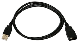 Monoprice 3-Feet USB 2.0 A Male to A Female Extension 28/24AWG Cable (Gold Plated) (105432) Monoprice 3-Feet USB 2.0 A Male to A Female Extension 28/24AWG Cable (Gold Plated) (105432)