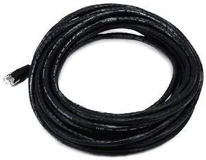 Monoprice 30-Feet 24AWG Cat6 550MHz UTP Ethernet Bare Copper Network Cable, Black (105017) Monoprice 30-Feet 24AWG Cat6 550MHz UTP Ethernet Bare Copper Network Cable, Black (105017)