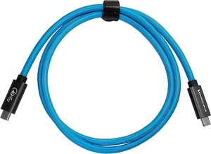 KONDOR BLUE | 3' USB 4.0 Type C Cable Blazing 40Gb/s Speeds 5A 100W | Charging & Data Transfer USB-C Cable | Thunderbolt 4 Compatible | Blue KONDOR BLUE | 3' USB 4.0 Type C Cable Blazing 40Gb/s Speeds 5A 100W | Charging & Data Transfer USB-C Cable | Thunderbolt 4 Compatible | Blue