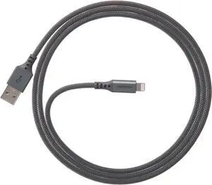 Ventev ChargeSync Alloy Lightning Cable 4ft Steel Ventev ChargeSync Alloy Lightning Cable 4ft Steel