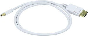 Monoprice 106006 3-Feet 32AWG Mini Display Port to Display Port Cable, White Monoprice 106006 3-Feet 32AWG Mini Display Port to Display Port Cable, White