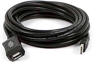 Monoprice 16ft 5M USB 2.0 A Male to A Female Active Extension/Repeater Cable use w/PlayStation, Xbox, Kinenct, Oculus VR, USB Flash Drive, Printer Monoprice 16ft 5M USB 2.0 A Male to A Female Active Extension/Repeater Cable use w/PlayStation, Xbox, Kinenct, Oculus VR, USB Flash Drive, Printer