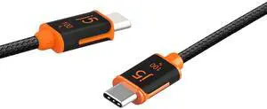 j5create USB C to USB C 100W Fast Charging Cable 5.9ft / 1.8m, Double Braided, Built-In E-Marker Chip, for Samsung Galaxy, iPad Pro, iPad mini, Tablet, Laptop, Chromebook, MacBook Pro 2020 (JUCX25L18) j5create USB C to USB C 100W Fast Charging Cable 5.9ft / 1.8m, Double Braided, Built-In E-Marker Chip, for Samsung Galaxy, iPad Pro, iPad mini, Tablet, Laptop, Chromebook, MacBook Pro 2020 (JUCX25L18)