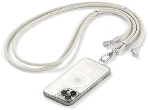 Satechi OntheGo USB-C Lanyard Cable, 60W Fast Charging, 480Mbps Data Transfer, Built-in Crossbody Strap, Adjustable 1.5m / 4.9ft Braided Cord, USB-C to USB-C Cable for iPhone, Android Sand Satechi OntheGo USB-C Lanyard Cable, 60W Fast Charging, 480Mbps Data Transfer, Built-in Crossbody Strap, Adjustable 1.5m / 4.9ft Braided Cord, USB-C to USB-C Cable for iPhone, Android Sand
