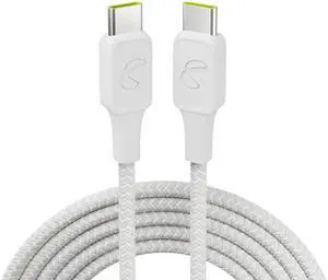 InfinityLab InstantConnect USB-C to USB-C - 100W PD Ultra-Fast Charging Cable for USB-C Devices - White, 5 feet (ILINCCTCWHTAM) InfinityLab InstantConnect USB-C to USB-C - 100W PD Ultra-Fast Charging Cable for USB-C Devices - White, 5 feet (ILINCCTCWHTAM)