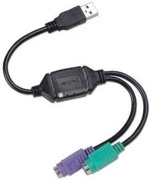 ADAPTER USB-DUAL PS2 USB to Dual PS2 Adapter ADAPTER USB-DUAL PS2 USB to Dual PS2 Adapter