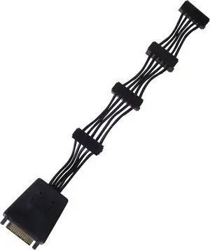 SilverStone 40113 Câble SATA Noir SilverStone 40113 Câble SATA Noir