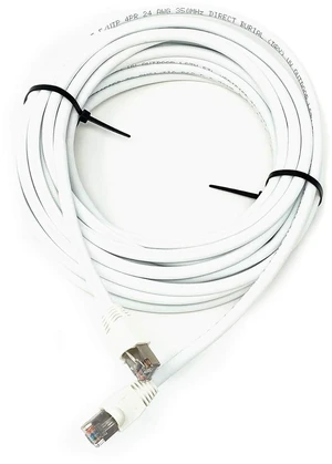 Ultra Spec Cables 50ft Cat5e Outdoor Waterproof Ethernet Cable Direct Burial Shielded (Pure Copper), White Ultra Spec Cables 50ft Cat5e Outdoor Waterproof Ethernet Cable Direct Burial Shielded (Pure Copper), White