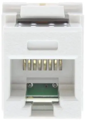 Panduit NK688MWH Category-6 8-Wire Jack Module, White Panduit NK688MWH Category-6 8-Wire Jack Module, White