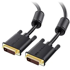 Cable Matters DVI to DVI Cable (DVI Dual Link Cable/DVI D Cable) 50 Feet - Available 6FT - 50 FT Cable Matters DVI to DVI Cable (DVI Dual Link Cable/DVI D Cable) 50 Feet - Available 6FT - 50 FT