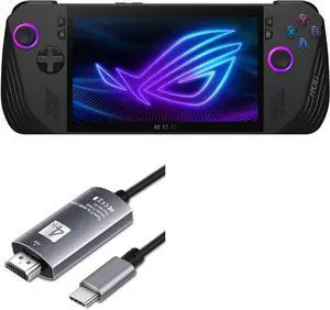 BoxWave Cable Compatible with ASUS ROG Ally X - SmartDisplay Cable - USB Type-C to HDMI (6 ft), USB C/HDMI Cable - Jet Black BoxWave Cable Compatible with ASUS ROG Ally X - SmartDisplay Cable - USB Type-C to HDMI (6 ft), USB C/HDMI Cable - Jet Black