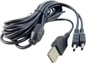 OMNIHIL 10FT-MINI-USB Splitter Cable Compatible with BLUESOUND Node 2i OMNIHIL 10FT-MINI-USB Splitter Cable Compatible with BLUESOUND Node 2i