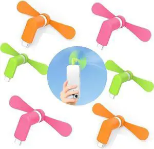 6Pack Type C Tiny Portable Phone Fan, Compatible with Apple iPhone 16/16p/16promax 15/15 Pro /15 Pro Max, Compatible with Samsung Galaxy S24 / S23 / 23 Ultra/ 24 Ultra/25 Ultra 6Pack Type C Tiny Portable Phone Fan, Compatible with Apple iPhone 16/16p/16promax 15/15 Pro /15 Pro Max, Compatible with Samsung Galaxy S24 / S23 / 23 Ultra/ 24 Ultra/25 Ultra