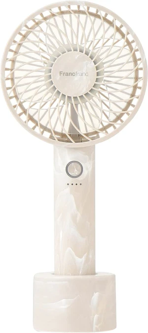 Francfranc Franfranc Handy Fan Marble Beige Fan, Portable, Handheld, Desktop Gift, Present Francfranc Franfranc Handy Fan Marble Beige Fan, Portable, Handheld, Desktop Gift, Present