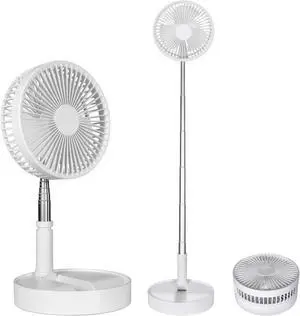9H Battery Operated Fan Foldable Table Desk Floor Pedestal Fan Rechargeable 4 Speeds Portable 8-inch Fan 9H Battery Operated Fan Foldable Table Desk Floor Pedestal Fan Rechargeable 4 Speeds Portable 8-inch Fan