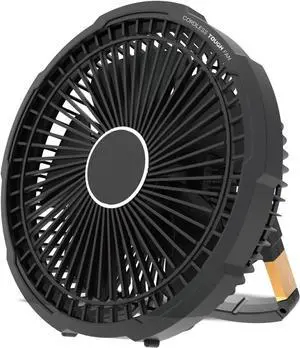 Topland Heavy Duty Wireless Desk Fan, for Home and Outdoor, Waterproof Rubber Body, 3 Power Supply (AC+USB+Dry Battery Not Included), 3 Topland Heavy Duty Wireless Desk Fan, for Home and Outdoor, Waterproof Rubber Body, 3 Power Supply (AC+USB+Dry Battery Not Included), 3