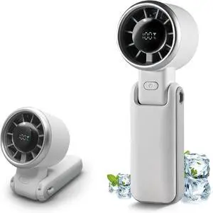 Portable Handheld Folding Fan, Mini Personal Cooling Fan for Travel, Outdoor, Office, Camping, and Home Use(White) Portable Handheld Folding Fan, Mini Personal Cooling Fan for Travel, Outdoor, Office, Camping, and Home Use(White)