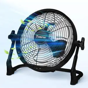 10" Rechargeable Battery Operated Floor Fan, Hi-Velocity Portable Battery Powered Fan, USB Phone Charge, 10-60 H Runtime, Quiet, Wireless, for Outdoor Home Gym Garage Barn Camping Travel 10" Rechargeable Battery Operated Floor Fan, Hi-Velocity Portable Battery Powered Fan, USB Phone Charge, 10-60 H Runtime, Quiet, Wireless, for Outdoor Home Gym Garage Barn Camping Travel