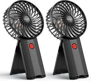 2pcs Mini Portable Folding Handheld Fans USB Rechargeable Personal Fan Neck Desktop 4-speed 3-in-1 Silent Handheld Mini Fan 6-15 hours battery life Suitable for summer travel Camping Outdoor Kids Gift 2pcs Mini Portable Folding Handheld Fans USB Rechargeable Personal Fan Neck Desktop 4-speed 3-in-1 Silent Handheld Mini Fan 6-15 hours battery life Suitable for summer travel Camping Outdoor Kids Gift