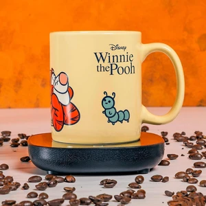 Uncanny Brands Disney Tigger 12oz Mug Warmer Set Keeps Your Favorite Beverage Warm - Auto Shut On/Off Uncanny Brands Disney Tigger 12oz Mug Warmer Set Keeps Your Favorite Beverage Warm - Auto Shut On/Off