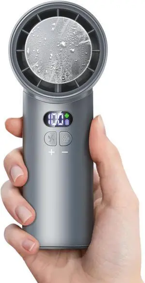 Portable Fan, Handy Fan, 2024 Model with Cooling Plate, 3-in-1, Ultra High Speed Large Airflow, Desktop Fan, 5200 mAh, Instant Cooling, MAX-17% Cooling, Large Capacity, Rechargeable USB Fan, 1-100 Portable Fan, Handy Fan, 2024 Model with Cooling Plate, 3-in-1, Ultra High Speed Large Airflow, Desktop Fan, 5200 mAh, Instant Cooling, MAX-17% Cooling, Large Capacity, Rechargeable USB Fan, 1-100