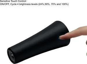 Xtralite Geo Optic LED Magnetic Lamp Rechargeable, Detachable Head, 4 Brightness Levels, Wall Mountable, Portable USB-C Lamp for Home, Office, or Bedroom, Black Xtralite Geo Optic LED Magnetic Lamp Rechargeable, Detachable Head, 4 Brightness Levels, Wall Mountable, Portable USB-C Lamp for Home, Office, or Bedroom, Black