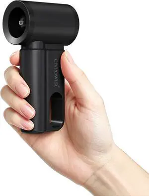 CIVPOWER Portable Mini Fan Handheld: Personal Travel Fan USB Rechargeable - 100 Speed Turbo Fan with LED Display - Pocket Size 8H Max Runtime, Outdoor Sport Hiking Concert Gift for Women Men, Black CIVPOWER Portable Mini Fan Handheld: Personal Travel Fan USB Rechargeable - 100 Speed Turbo Fan with LED Display - Pocket Size 8H Max Runtime, Outdoor Sport Hiking Concert Gift for Women Men, Black