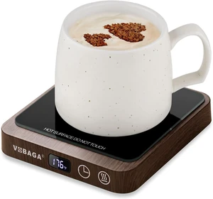 VOBAGA Coffee Mug Warmer & Coffee Warmer for Desk with 5 Temp Settings Display, Mug Warmer with 2-12H Auto Shut Off, Beverage Warmer for Milk, Tea, Candle, Ideal Coffee Gifts for Women Men(No Cup) VOBAGA Coffee Mug Warmer & Coffee Warmer for Desk with 5 Temp Settings Display, Mug Warmer with 2-12H Auto Shut Off, Beverage Warmer for Milk, Tea, Candle, Ideal Coffee Gifts for Women Men(No Cup)
