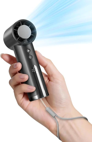 Portable Handheld Mini Fan, Turbo Power 18800 RPM High Speed, Fast Charge, Digital Display, 100 Speeds Adjustable, Personal Fan Gifts for Women Makeup Travel Cruise Camping Outdoor, Black Portable Handheld Mini Fan, Turbo Power 18800 RPM High Speed, Fast Charge, Digital Display, 100 Speeds Adjustable, Personal Fan Gifts for Women Makeup Travel Cruise Camping Outdoor, Black