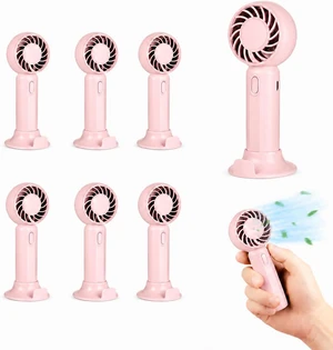 Mini Fans Bulk, Wholesale Mini Handheld Fan, USB/Battery Powered Portable Fan Bulk with 3 Speeds - Wedding Favors & Summer Cooling Essentials/Blush or Ivory, 6, 12, 24 or 36 Pack (6, Blush) Mini Fans Bulk, Wholesale Mini Handheld Fan, USB/Battery Powered Portable Fan Bulk with 3 Speeds - Wedding Favors & Summer Cooling Essentials/Blush or Ivory, 6, 12, 24 or 36 Pack (6, Blush)