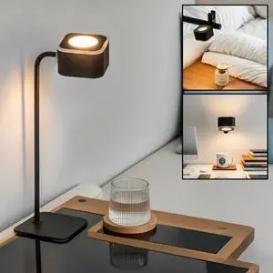 Xtralite Geo Cube LED Magnetic Lamp Rechargeable, Detachable Head, Adjustable Brightness, 3 Color Modes, Wall Mountable, Portable USB-C Lamp for Home, Office, or Bedroom, Black Xtralite Geo Cube LED Magnetic Lamp Rechargeable, Detachable Head, Adjustable Brightness, 3 Color Modes, Wall Mountable, Portable USB-C Lamp for Home, Office, or Bedroom, Black