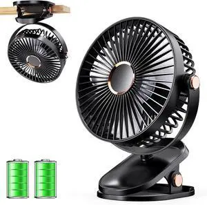 iNeibo Desktop Fan, Clip, Small, USB Fan, Built-in 4000 mAh High Capacity Battery, USB Fan, 20 dB Quiet, USB-C Rechargeable, Cordless, Super Strong Wind, 20 Hours Continuous Use, 4 Levels of Air Flow iNeibo Desktop Fan, Clip, Small, USB Fan, Built-in 4000 mAh High Capacity Battery, USB Fan, 20 dB Quiet, USB-C Rechargeable, Cordless, Super Strong Wind, 20 Hours Continuous Use, 4 Levels of Air Flow