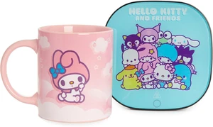 Uncanny Brands My Melody Coffee Mug with Electric Mug Warmer Keeps Your Favorite Beverage Warm - Auto Shut On/Off Uncanny Brands My Melody Coffee Mug with Electric Mug Warmer Keeps Your Favorite Beverage Warm - Auto Shut On/Off