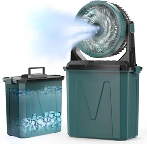Portable Misting Fan with Rechargeable Battery,4-Speed Adjustable,9L Water Tank,20000mAh USB Charging,Quiet Operation, Ideal for Outdoor,Camping,Fishing,Travel,and Home Use Portable Misting Fan with Rechargeable Battery,4-Speed Adjustable,9L Water Tank,20000mAh USB Charging,Quiet Operation, Ideal for Outdoor,Camping,Fishing,Travel,and Home Use