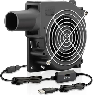 5V USB Cooling Blower Fan with Speed Control 120mm x 32mm DC Brushless Centrifugal Fan for Receiver DVR Xbox Modem AV Cabinet 5V USB Cooling Blower Fan with Speed Control 120mm x 32mm DC Brushless Centrifugal Fan for Receiver DVR Xbox Modem AV Cabinet