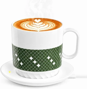MiaoLab Intelligent Induction Heating Coffee Mug Warmer, Zero-Adjustment Constant Warmth, Smart FOD Detection & Cool-Touch Base, Safe for Home Office MiaoLab Intelligent Induction Heating Coffee Mug Warmer, Zero-Adjustment Constant Warmth, Smart FOD Detection & Cool-Touch Base, Safe for Home Office